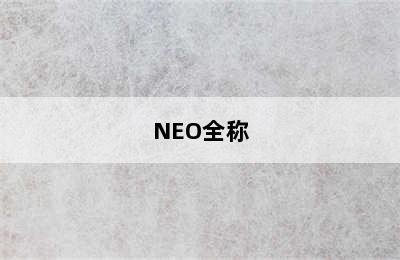 NEO全称